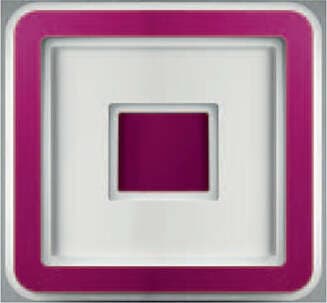 Plafoniera-Contemporanea-Halò-Metallo-Magenta-Led-60W