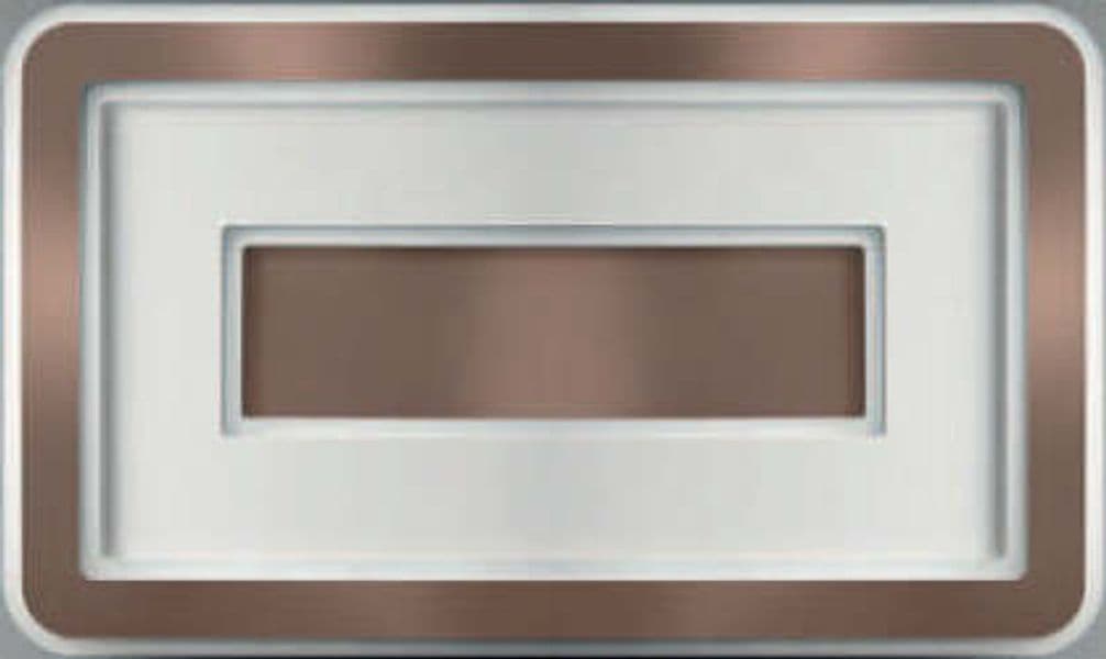 Plafoniera-Contemporanea-Halò-Metallo-Oro-Rosato-Led-45W