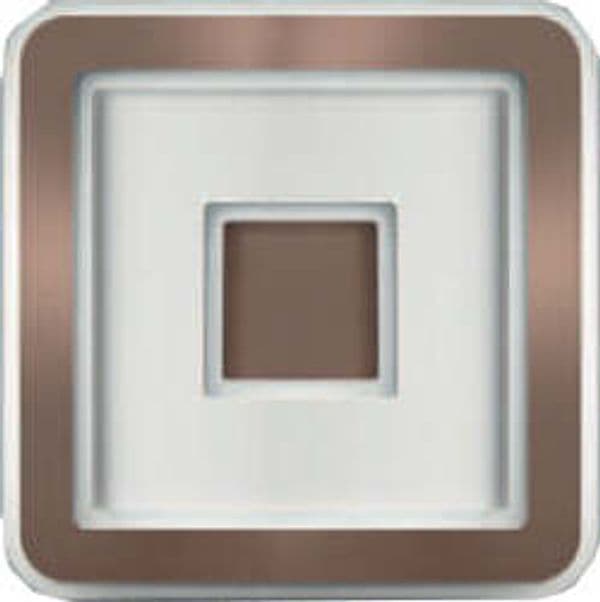Plafoniera-Contemporanea-Halò-Metallo-Oro-Rosato-Led-60W