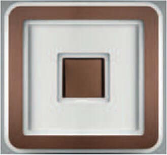 Plafoniera-Contemporanea-Halò-Metallo-Ruggine-Led-35W