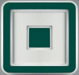 Plafoniera-Contemporanea-Halò-Metallo-Verde-Bosco-Led-60W