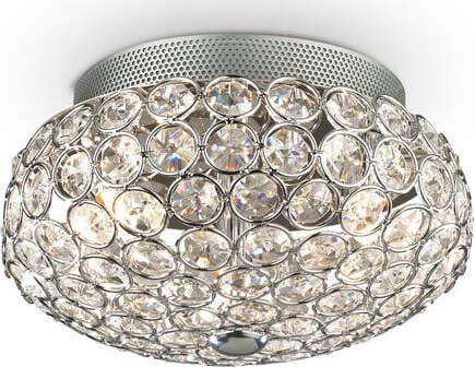 Plafoniera-Contemporanea-King-Metallo-Cristallo-Cromo-3-Luci-G9-3W-3000K