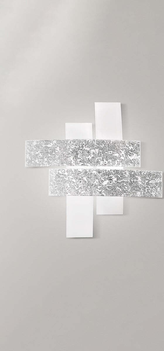 Plafoniera-Contemporanea-Lara-Metallo-Cromo-E-Vetro-Argento-2-Luci-E27-50Cm