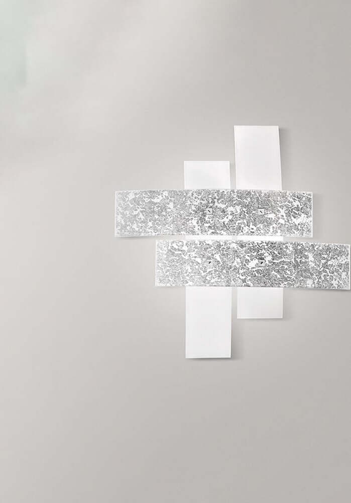 Plafoniera-Contemporanea-Lara-Metallo-Cromo-E-Vetro-Argento-2-Luci-E27-70Cm