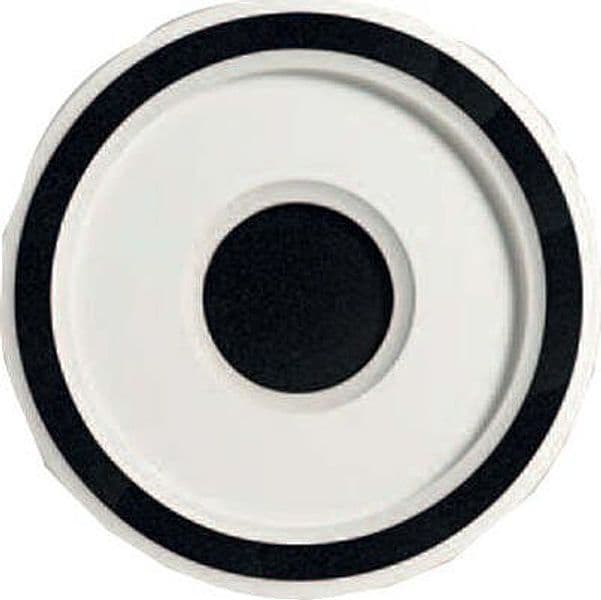 Plafoniera-Contemporanea-Loop-Metallo-Nero-Led-30W