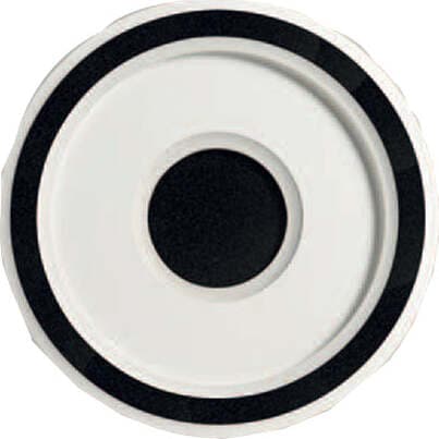 Plafoniera-Contemporanea-Loop-Metallo-Nero-Led-46W