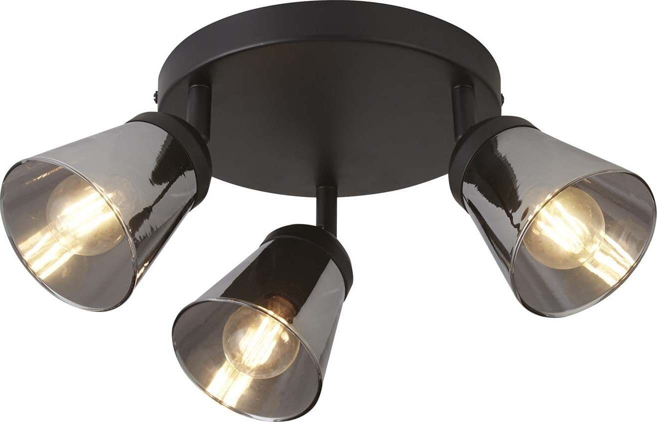 Plafoniera-Contemporanea-Mega-Acciaio-Nero-Fumè-3-Luci-E14