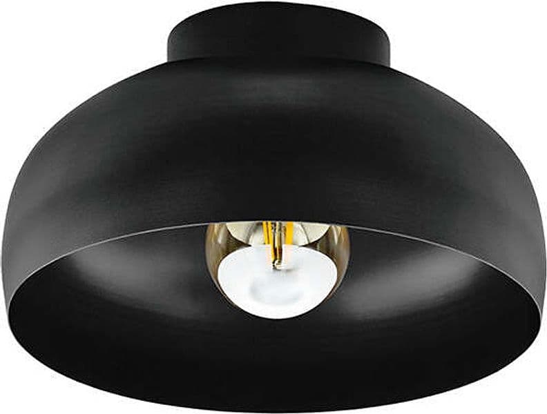 Plafoniera-Contemporanea-Mogano-2-1-Luce-Acciaio-Nero