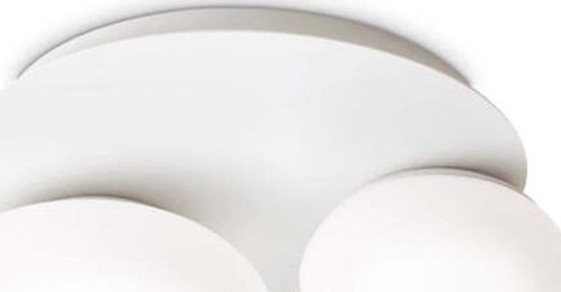 Plafoniera-Contemporanea-Ninfea-Metallo-Bianco-2-Luci-Gx53-9W-3000K-Luce-Calda