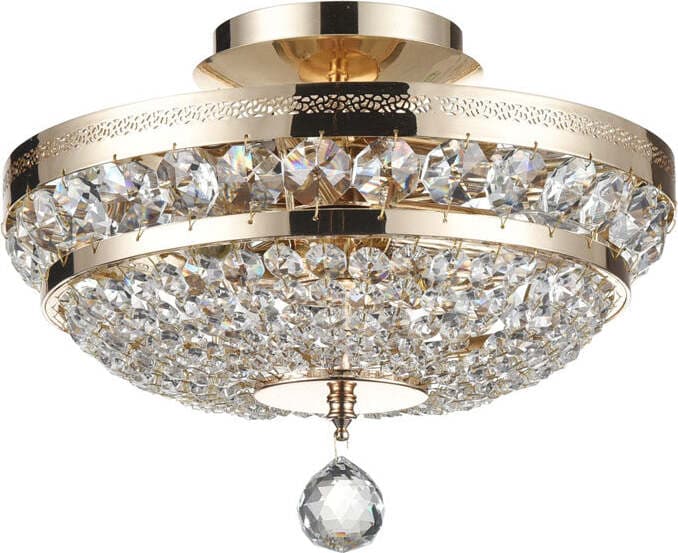 Plafoniera-Contemporanea-Ottilia-Metallo-Oro-3-Luci-Diffusori-Metallo