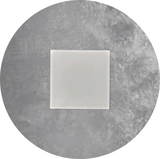 Plafoniera-Contemporanea-Pixart-Metallo-Foglia-Argento-Led-26W
