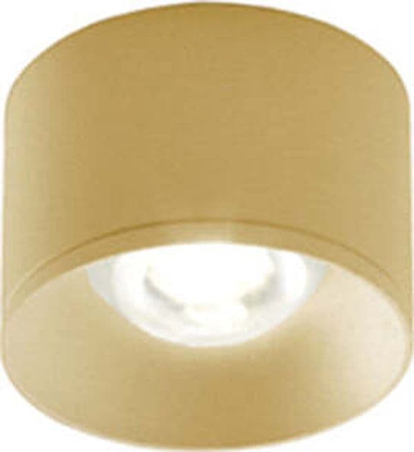 Plafoniera-Contemporanea-Pocket-Metallo-Oro-Opaco-Led-9W