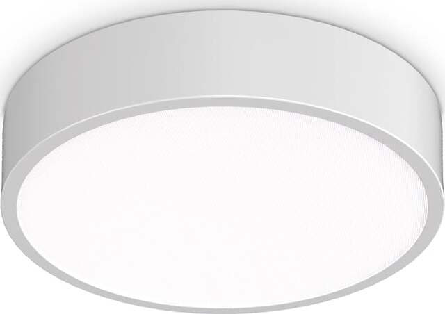 Plafoniera-Contemporanea-Ray-Metallo-Bianco-Led-Integrato-13W-3000K-Ip44