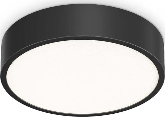 Plafoniera-Contemporanea-Ray-Metallo-Nero-Led-Integrato-13W-3000K-Ip44