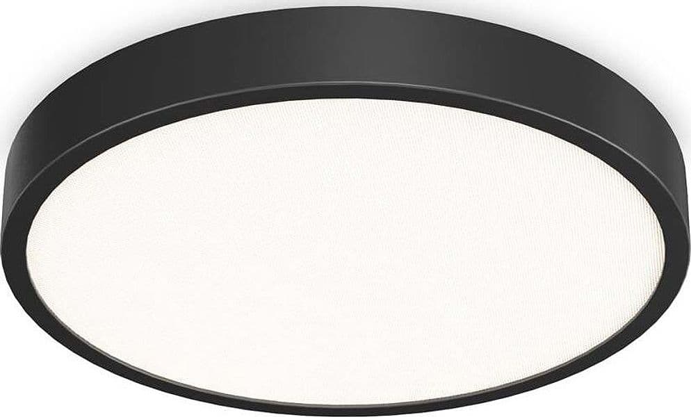 Plafoniera-Contemporanea-Ray-Metallo-Nero-Led-Integrato-44W-3000K-Ip44