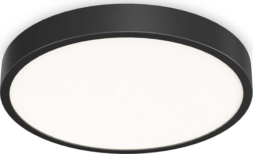 Plafoniera-Contemporanea-Ray-Metallo-Nero-Led-Integrato-44W-3000K-Ip44