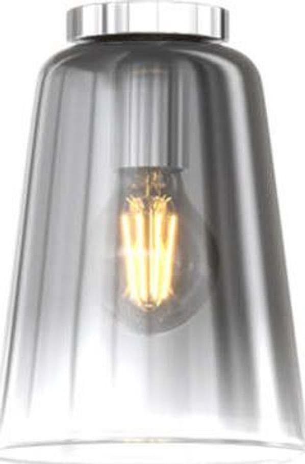 Plafoniera-Contemporanea-Shaded-Metallo-E-Vetro-Cromo-1-Luce-E27