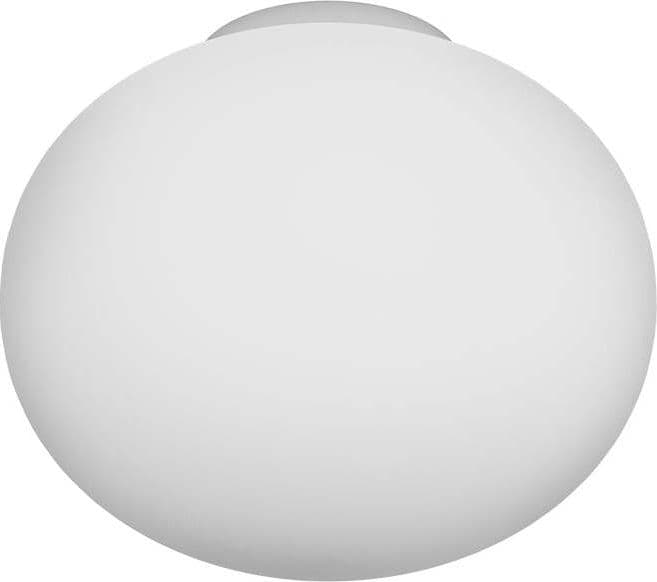 Plafoniera-Contemporanea-Soft-Metallo-Cromo-Vetro-Acidato-Opaco-1-Luce-E27-35Cm