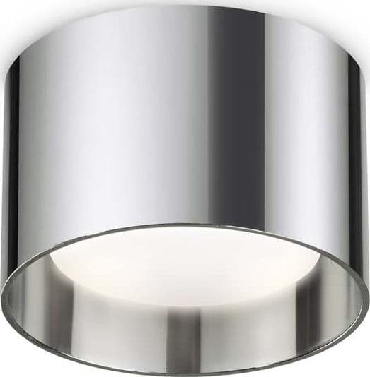 Plafoniera-Contemporanea-Spike-Alluminio-Cromo-1-Luce-Gx53-15W-3000K-Ip44
