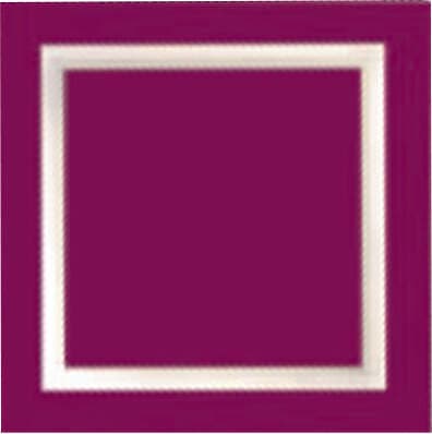 Plafoniera-Contemporanea-Square-Metallo-Magenta-Led-48W