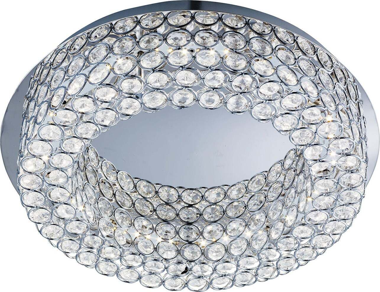 Plafoniera-Contemporanea-Vesta-Acciaio-Cromo-Vetro-Trasparente-Led-24W-4000K
