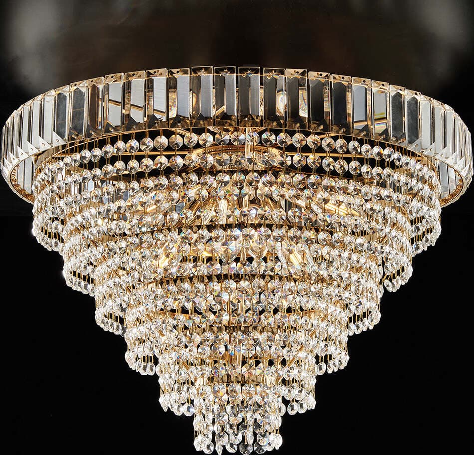 Plafoniera-Contemporanea-Vladimir-Oro-6-Luci-E14