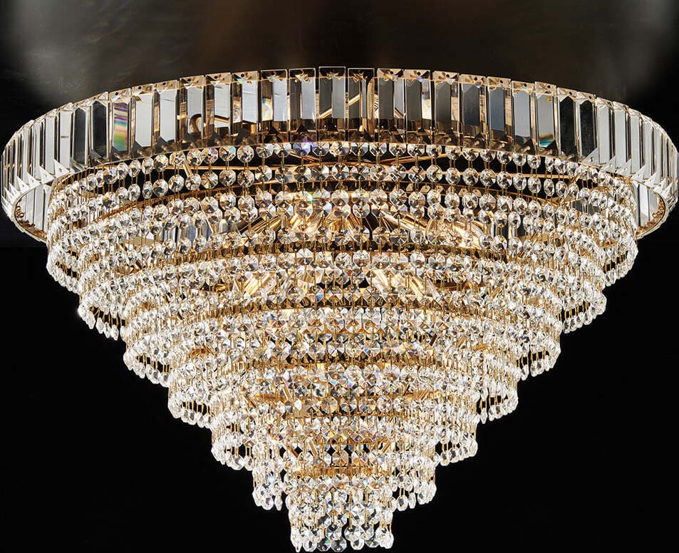 Plafoniera-Contemporanea-Vladimir-Oro-8-Luci-E14