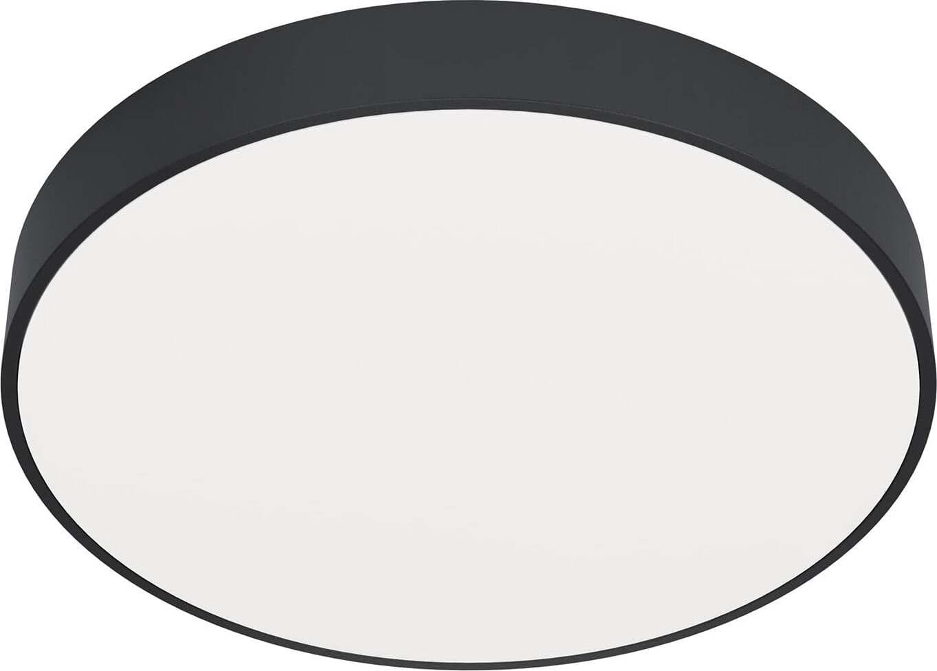 Plafoniera-Contemporanea-Zubieta-A-Acciaio-Nero-Led-Integrato-14,6W-2700-6500K