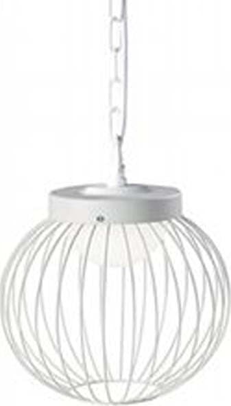 Plafoniera-Da-Esterno-Cage-Alluminio-E-Termoplastica-Bianco-Led-20W-4000K
