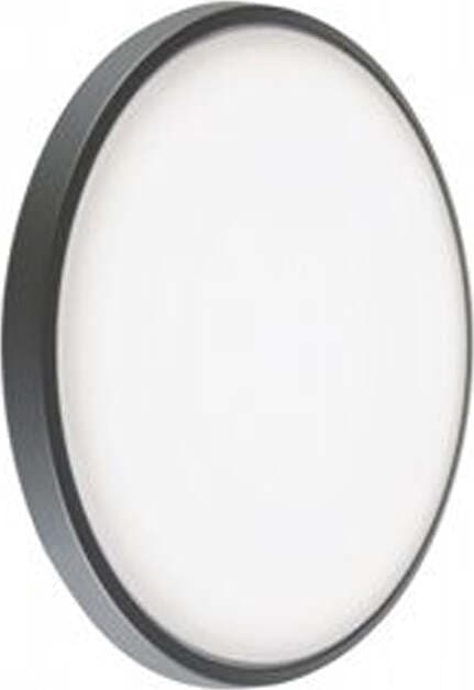 Plafoniera-Da-Esterno-Electra-Alluminio-E-Termoplastica-Grigio-Led-28W-4000K