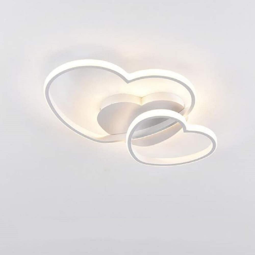 Plafoniera Doppio Cuore Led Moderno Rifinitura 31w Luce 6500k 3000k 4000k Pn-05b in Plafoniere Trade Shop italia - Napoli, commercioVirtuoso.it