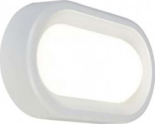 Plafoniera-Esterno-Moderna-Orion-Alluminio-E-Termoplastica-Bianco-Led-18W-4000K