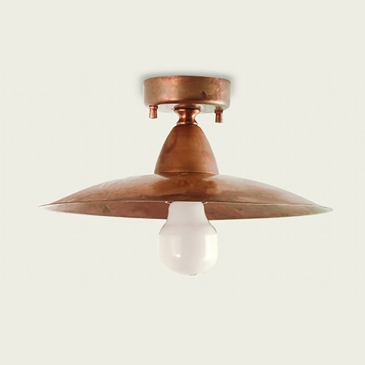 Plafoniera-esterno-rustica-Lampadari-Bartalini-CRISPLA-PL25-E27-LED-ottone-lampada-soffitto