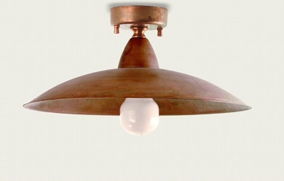 Plafoniera-esterno-rustica-Lampadari-Bartalini-CRISPLA-PL30-E27-LED-ottone-lampada-soffitto