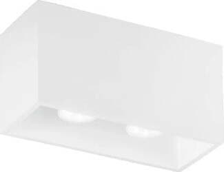 Plafoniera-Foster-Bianca-2Xgu10-24X10X13Cm