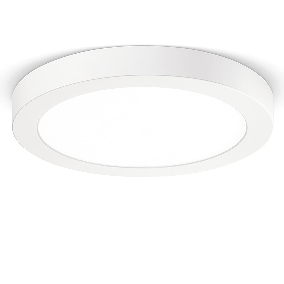 Plafoniera-Gea-Led-SHAM-R-GFA762C-18W-LED-220V-termoplastica-lampada-soffitto-tonda-moderna-interno