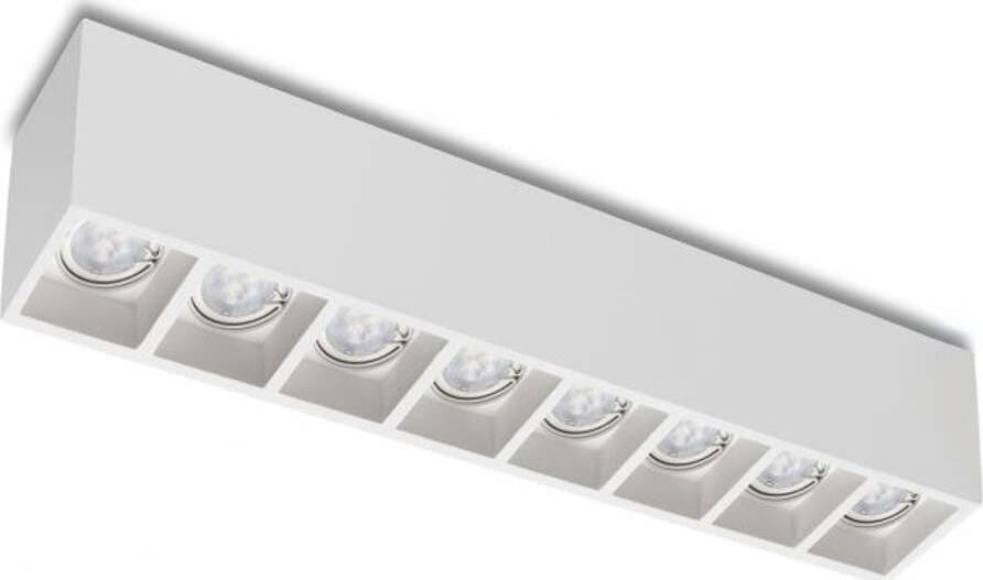 Plafoniera-gesso-Belfiore-9010-BANISTER-8943H-GU10-LED-lampada-soffitto