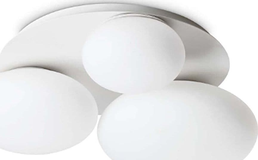 Plafoniera-Ideal-lux-NINFEA-306964-GX53-LED-bianco-lampada-soffitto-parete-moderna