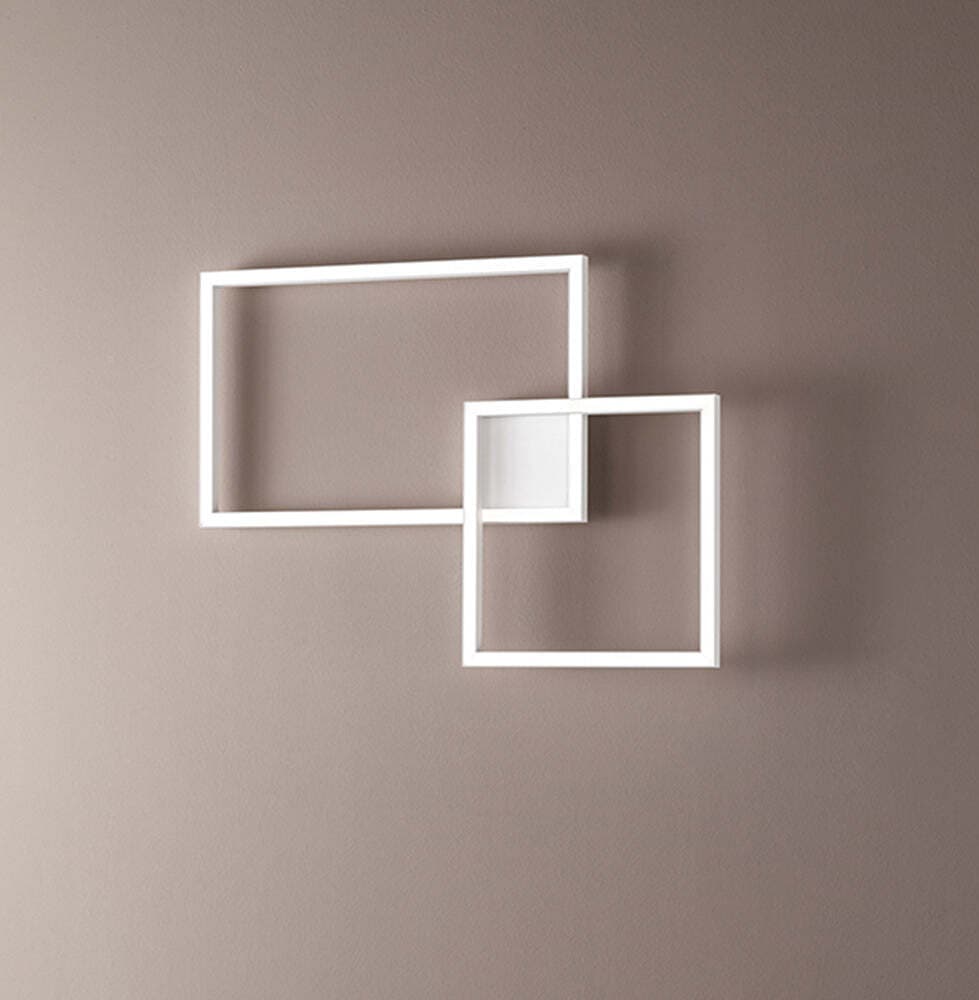 Plafoniera-In-Alluminio-Industrial-Cross-Bianco-Led
