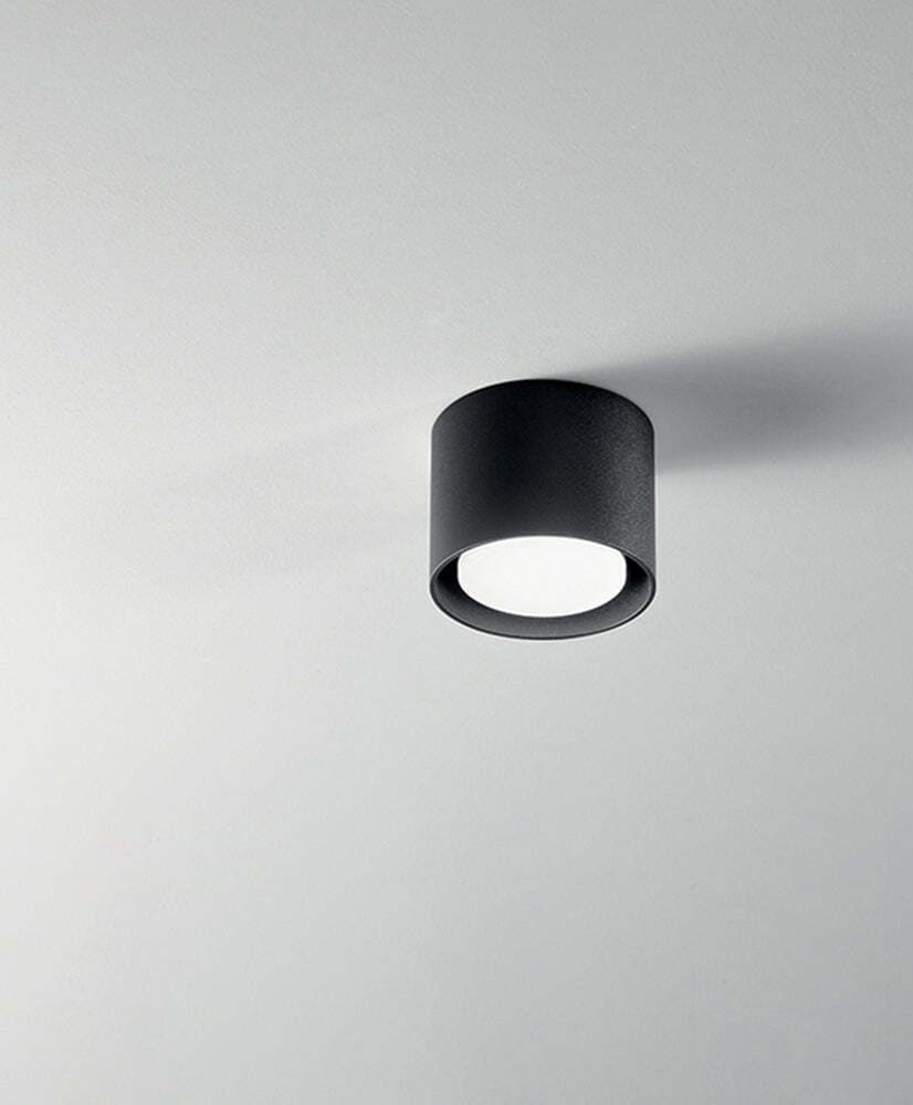 Plafoniera-In-Alluminio-Moderna-Geo-Nero-1-Luce