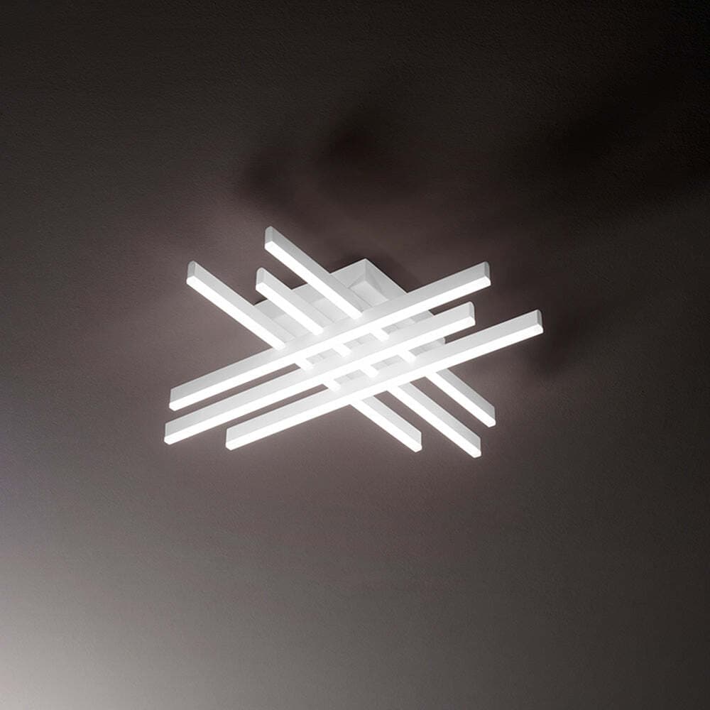 Plafoniera-In-Alluminio-Moderna-Laser-Bianco-Led-Grande