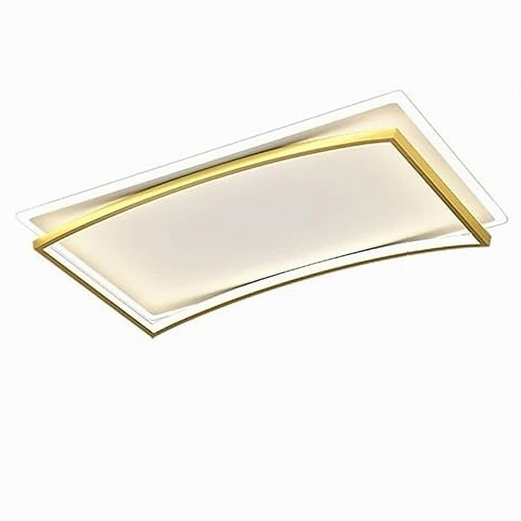 PLAFONIERA LED 108W RETTANGOLARE BIANCO ORO MODERNO DA SOFFITTO LUCE FREDDA 71547 in Plafoniere Trade Shop italia - Napoli, commercioVirtuoso.it