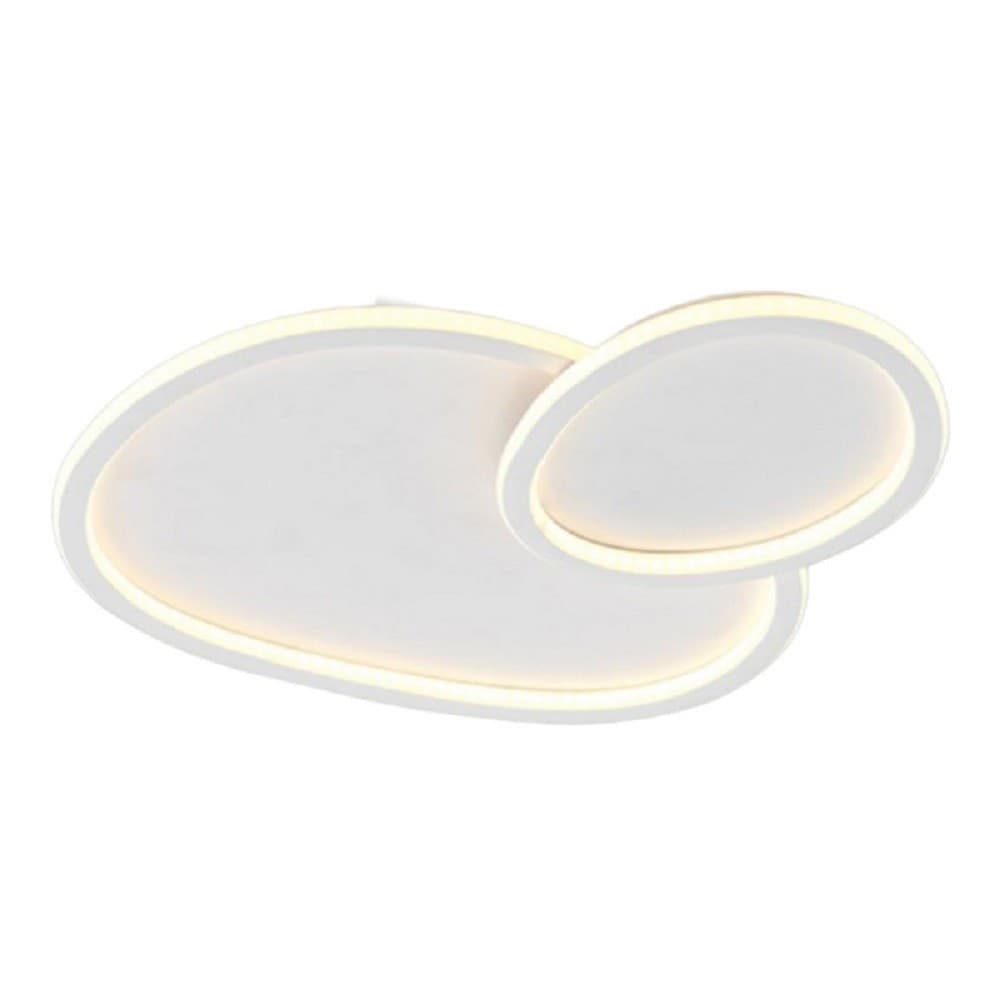Plafoniera Led 2 Ovali A Tripla Colorazione Luce 45 W Lampada Soffitto Pn-25-3c Illuminazione/Illuminazione per interni/Lampadari lampade a sospensione e plafoniere/Plafoniere Trade Shop italia - Napoli, Commerciovirtuoso.it