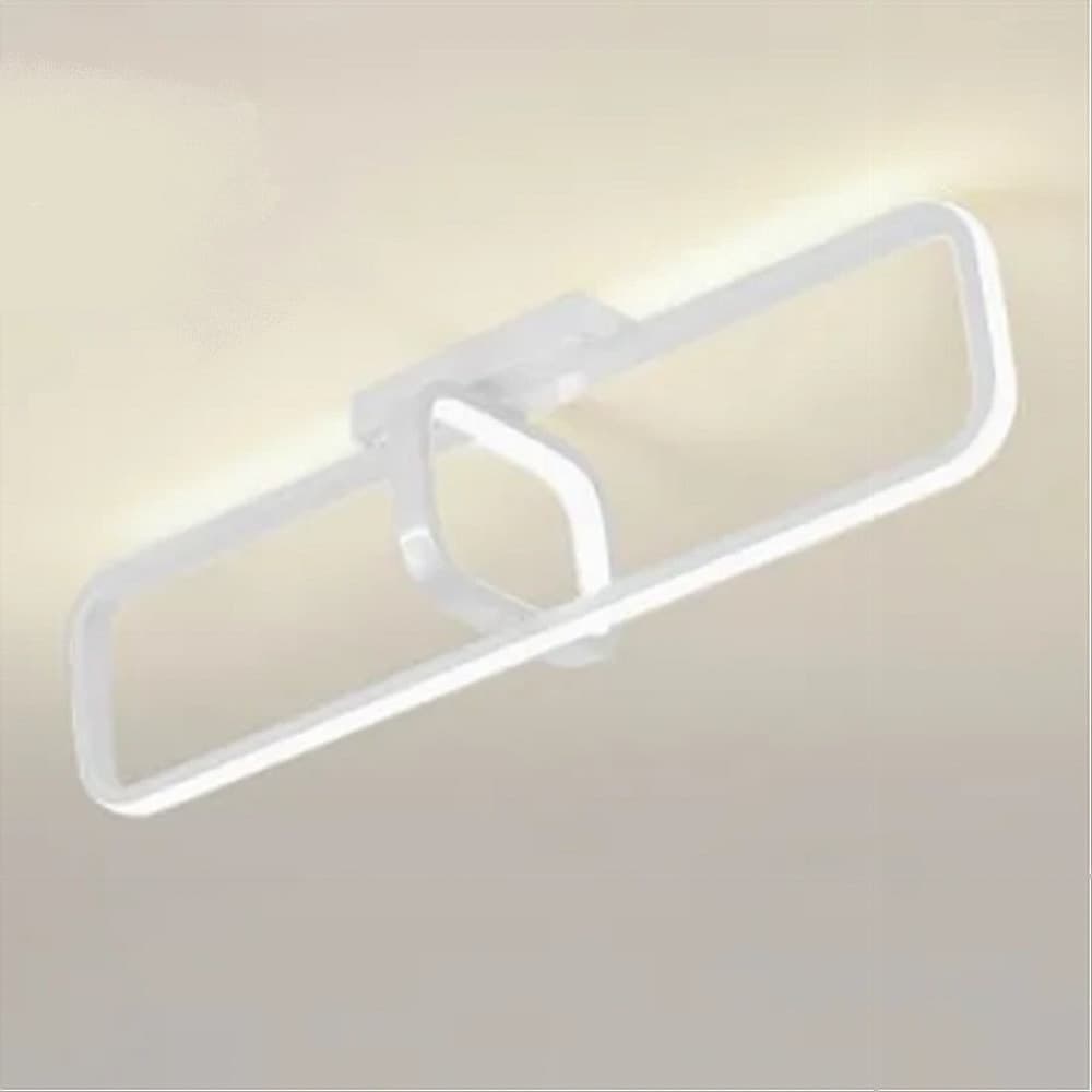 PLAFONIERA LED 32 W RETTANGOLARE BIANCO DESIGN MODERNO LAMPADARIO SOFFITTO 50217 in Plafoniere Trade Shop italia - Napoli, commercioVirtuoso.it