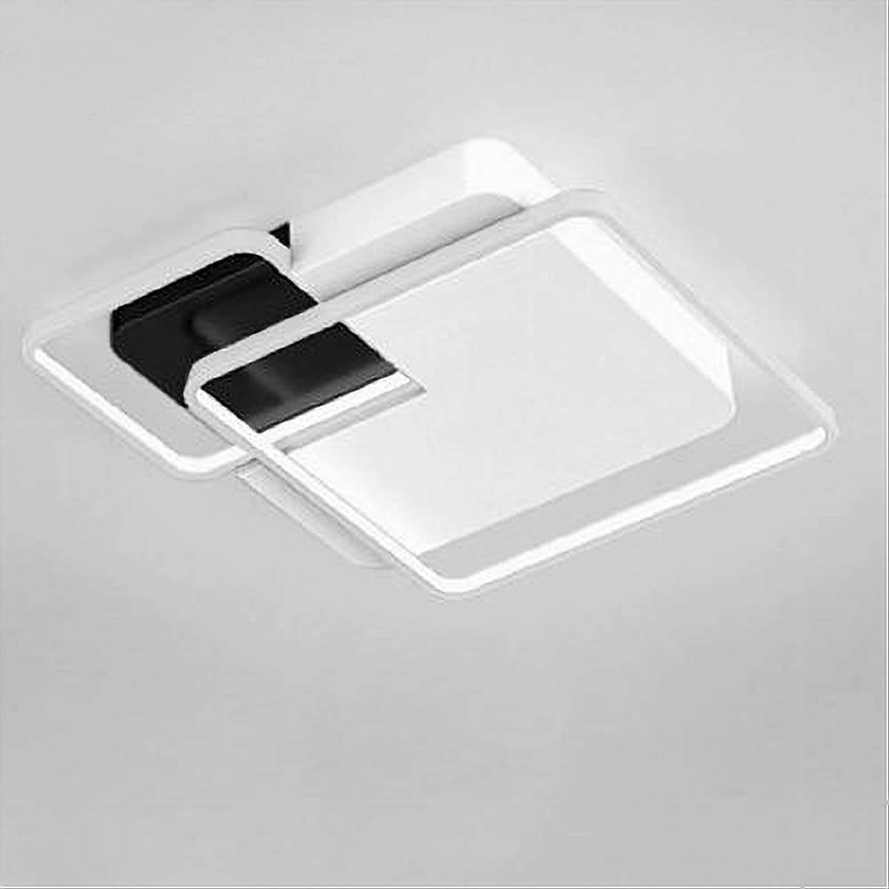 PLAFONIERA LED 35 W 3 QUADRATI BIANCO NERO LAMPADARIO SOFFITTO LUCE FREDDA 70821 in Plafoniere Trade Shop italia - Napoli, commercioVirtuoso.it