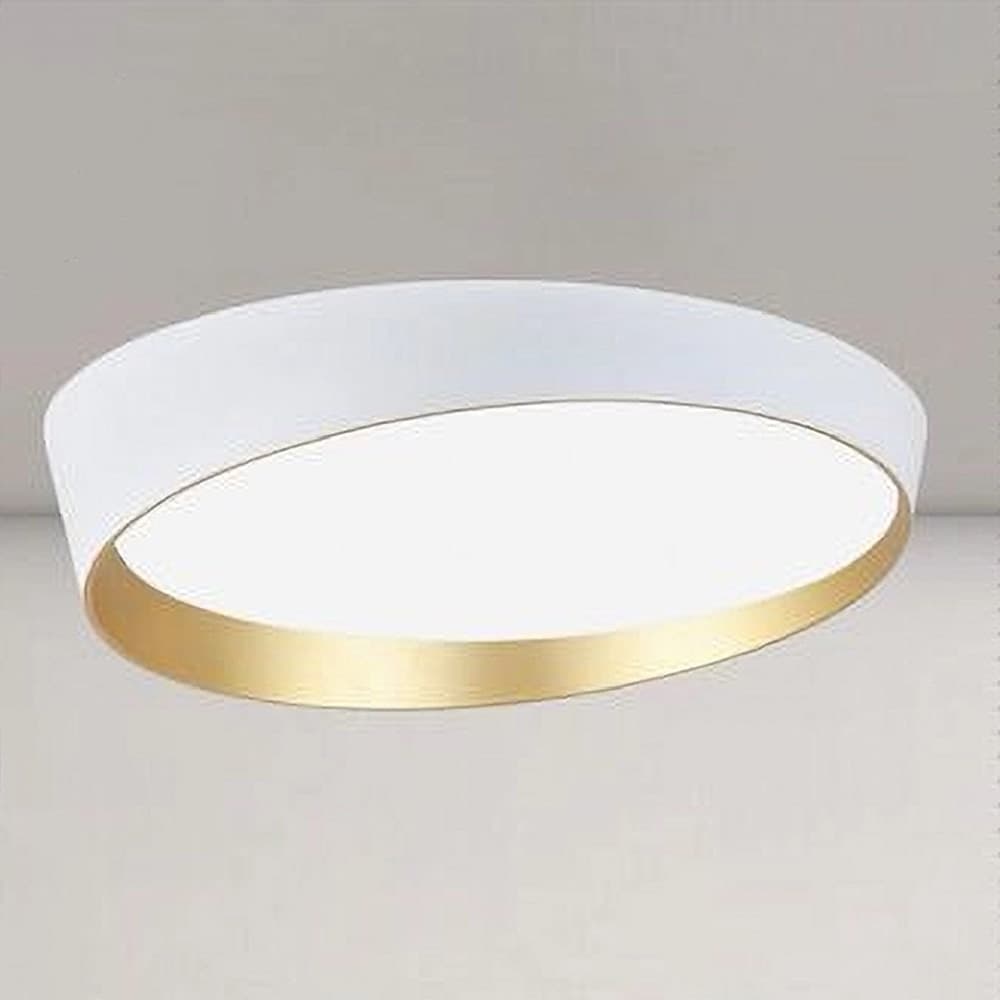 PLAFONIERA LED 68W BIANCO ORO LAMPADARIO SOFFITTO TONDO IRREGOLARE LUCE FREDDA 32767 in Plafoniere Trade Shop italia - Napoli, commercioVirtuoso.it