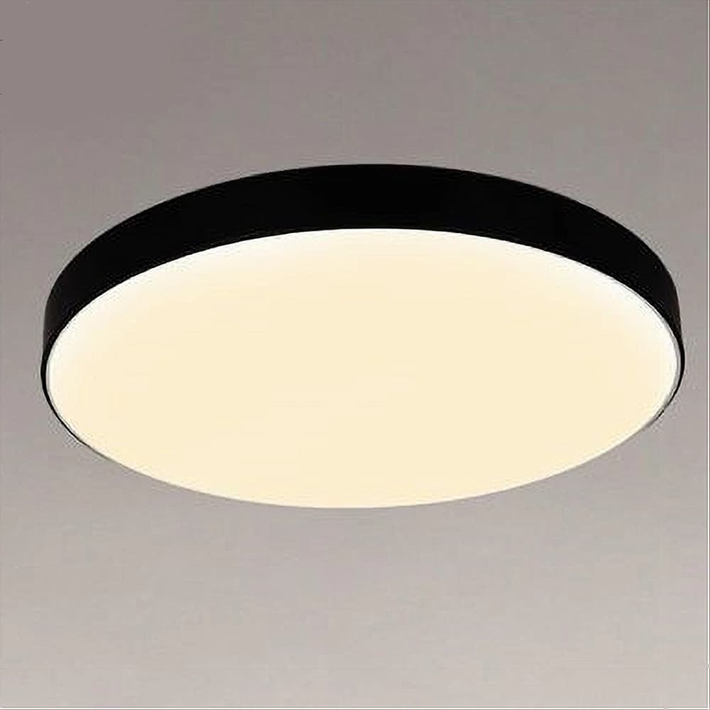 PLAFONIERA LED 70 W ROTONDA LAMPADA SOFFITTO NERO LAMPADARIO LUCE NATURALE 02607 in Plafoniere Trade Shop italia - Napoli, commercioVirtuoso.it