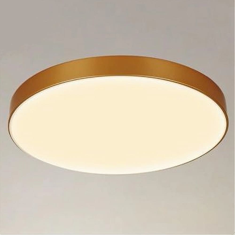 PLAFONIERA LED 70 W ROTONDA LAMPADA SOFFITTO ORO LAMPADARIO LUCE NATURALE 02584 in Plafoniere Trade Shop italia - Napoli, commercioVirtuoso.it