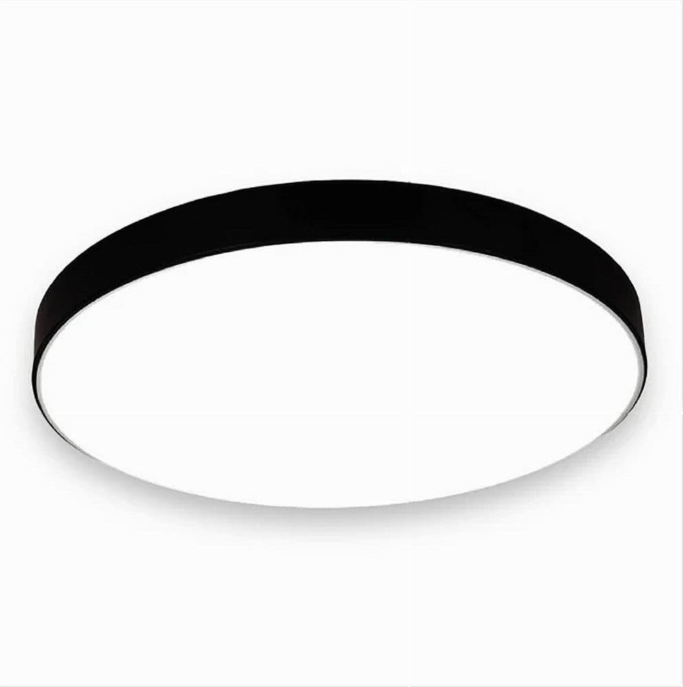PLAFONIERA LED 70W ROTONDA LAMPADA DA SOFFITTO NERO LAMPADARIO LUCE FREDDA 02591 in Plafoniere Trade Shop italia - Napoli, commercioVirtuoso.it