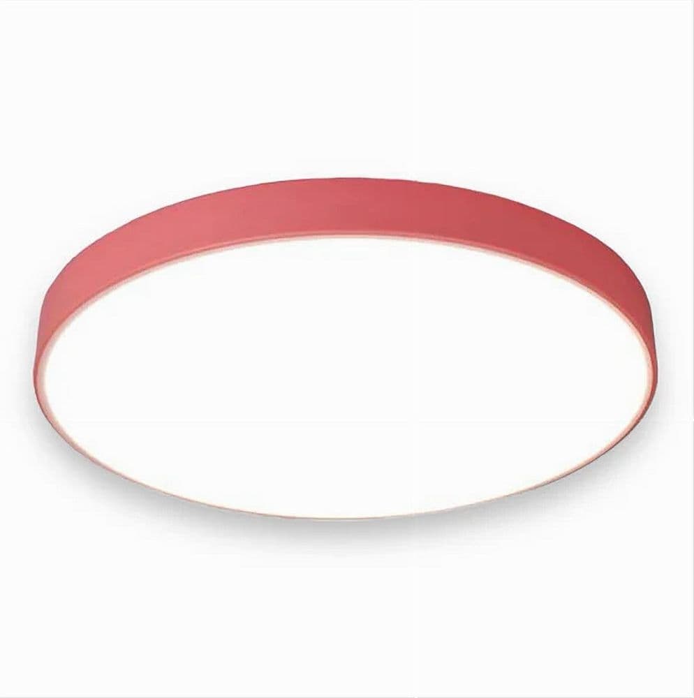 PLAFONIERA LED 70W ROTONDA LAMPADA DA SOFFITTO ROSA LAMPADARIO LUCE FREDDA 02614 in Plafoniere Trade Shop italia - Napoli, commercioVirtuoso.it